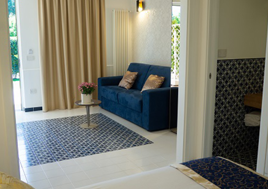 spr 2 - Superior double room with patio - Bosco de' Medici Wine Resort - Pompei